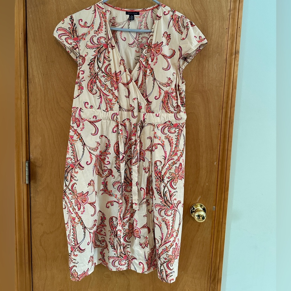 Tommy Hilfiger multi color cotton dress